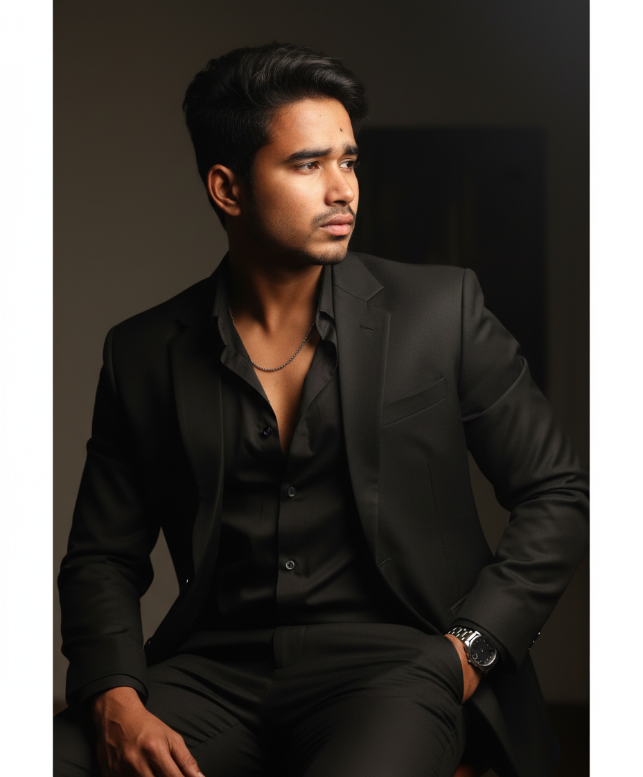 Powerful Stylish Man
