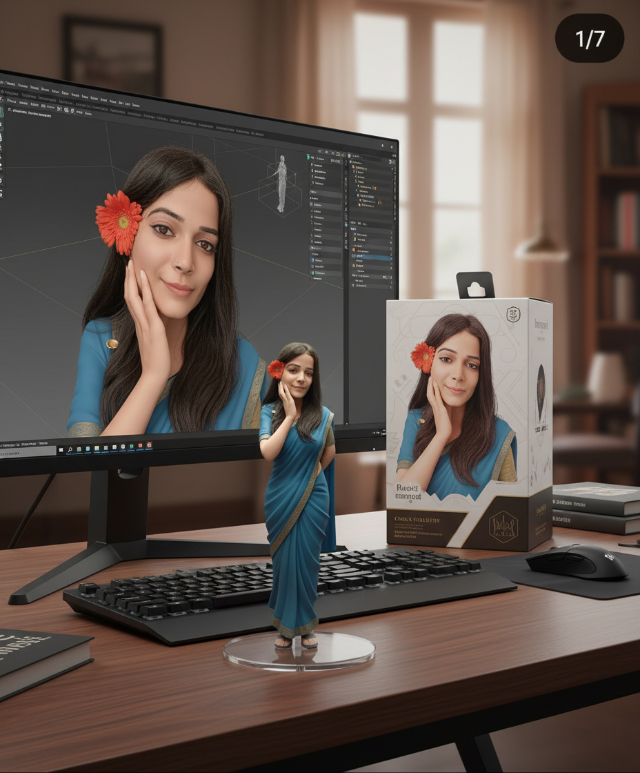 Figurine Modeling Scene